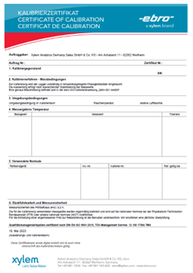 ISO Calibration Service 1030-2303